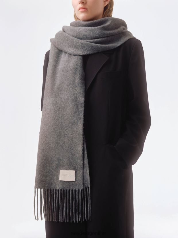 accesorio Aeyde bela cachemira gris 84XPRH145