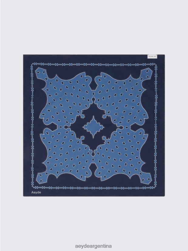 accesorio Aeyde dakota algodón azul marino/gris pizarra 84XPRH301