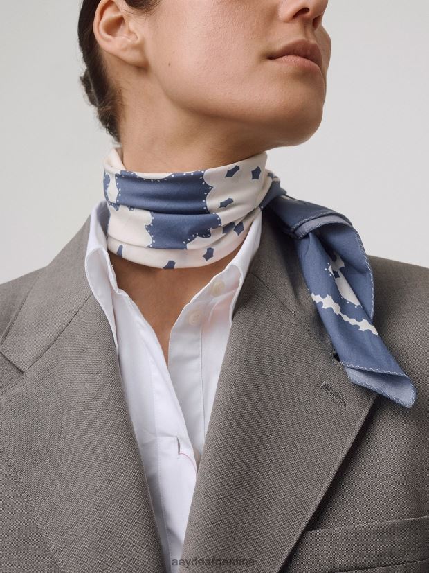 accesorio Aeyde dakota gris pizarra/algodón crema 84XPRH302