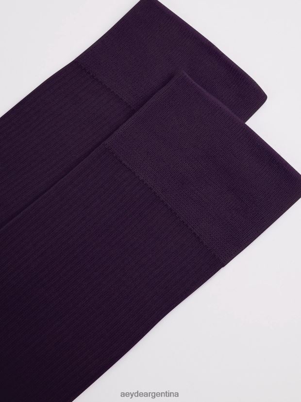 accesorio Aeyde jamie algodón egipcio morado 84XPRH308