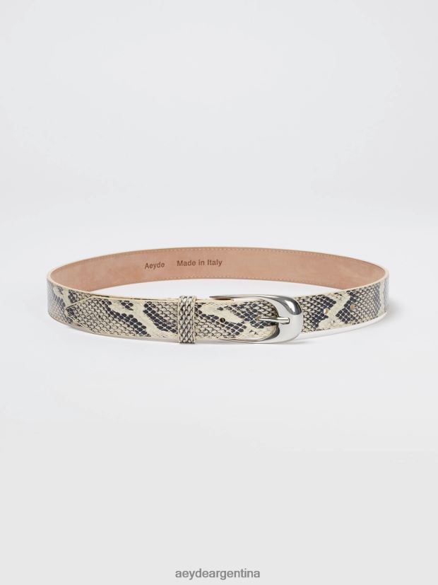 accesorio Aeyde leona serpiente cremosa 84XPRH135
