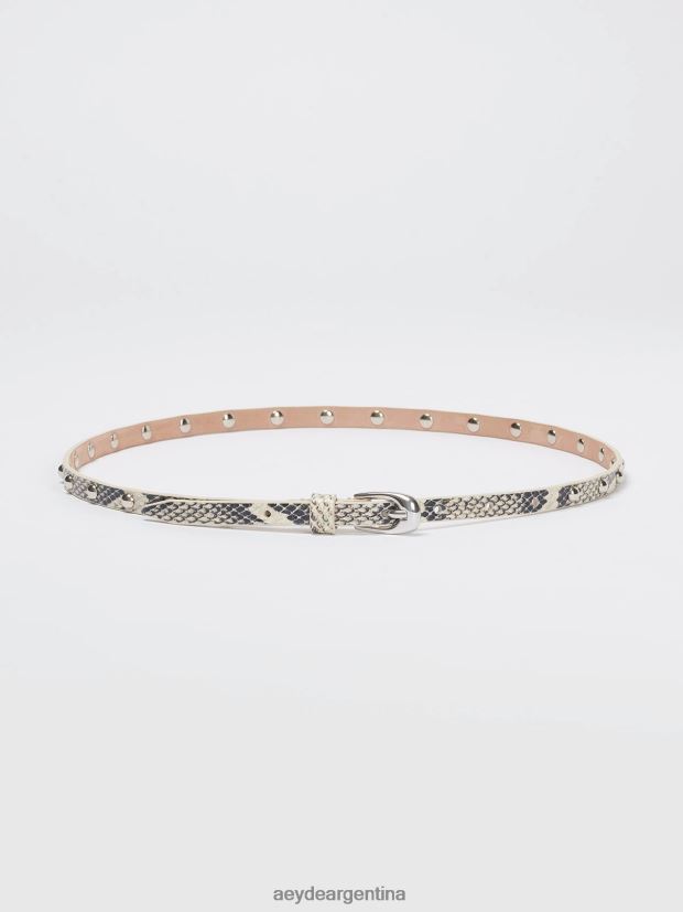 accesorio Aeyde liam serpiente cremosa 84XPRH138