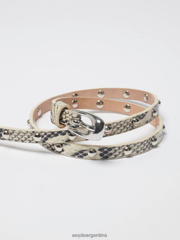 accesorio Aeyde liam serpiente cremosa 84XPRH138