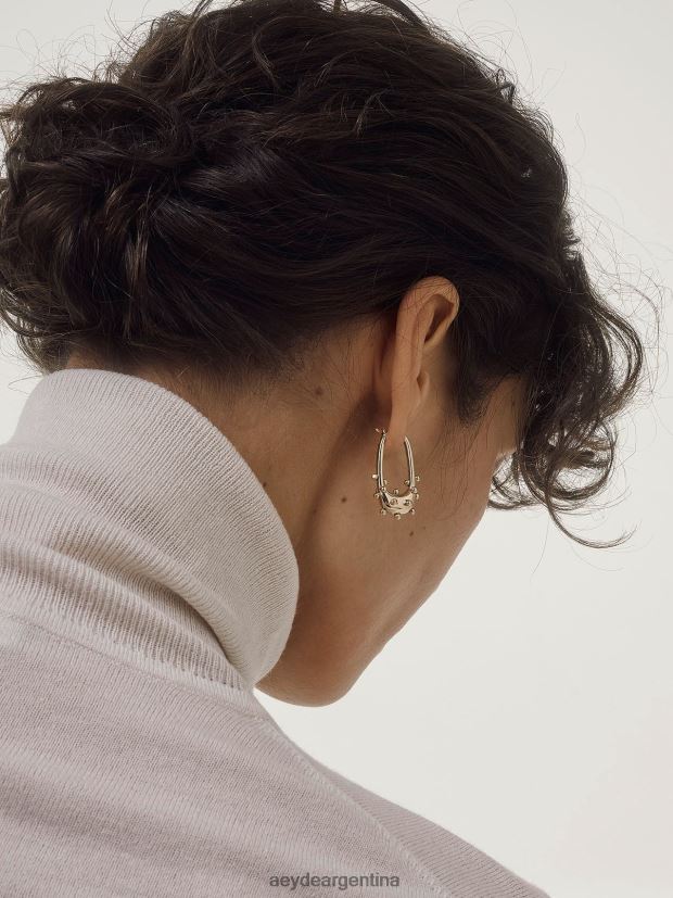 accesorio Aeyde elías chapado en oro de 18k 84XPRH287
