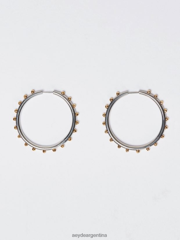 accesorio Aeyde otis paladio/chapado en oro de 18k 84XPRH277