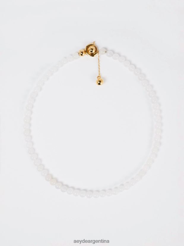 accesorio Aeyde saylor blanco/jade dorado/latón chapado 84XPRH131