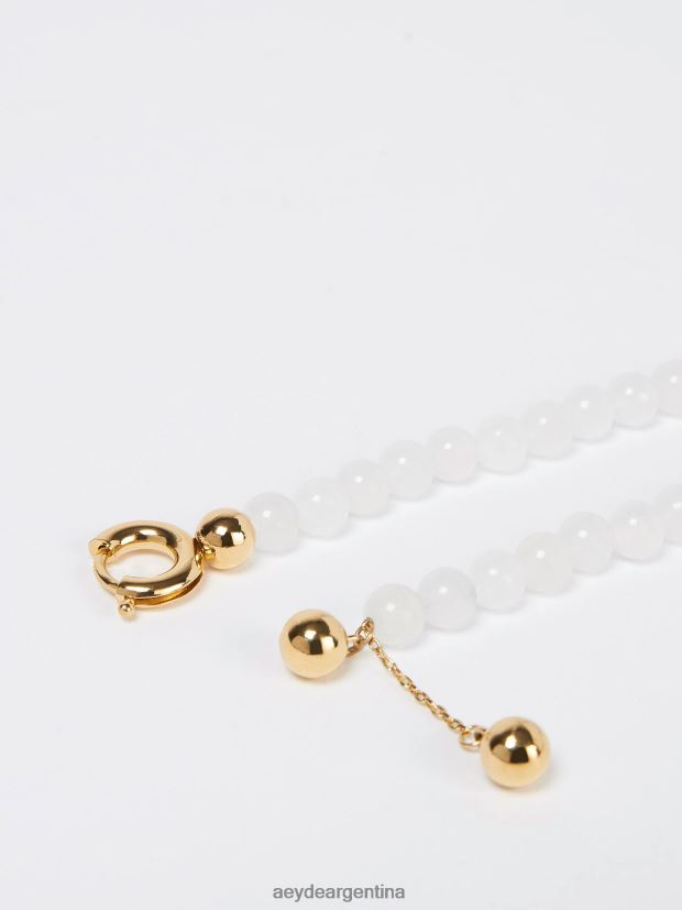 accesorio Aeyde saylor blanco/jade dorado/latón chapado 84XPRH131