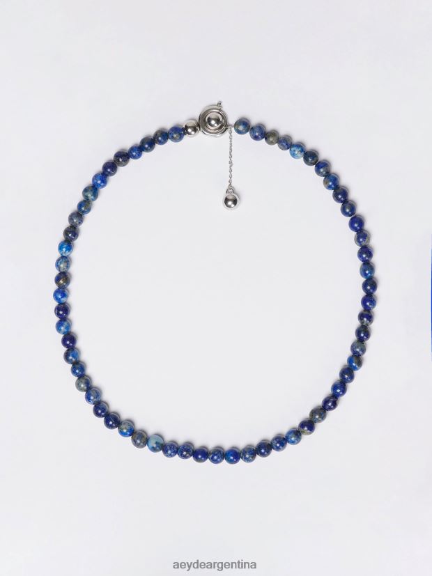 accesorio Aeyde saylor latón chapado en paladio/lapislápis 84XPRH130