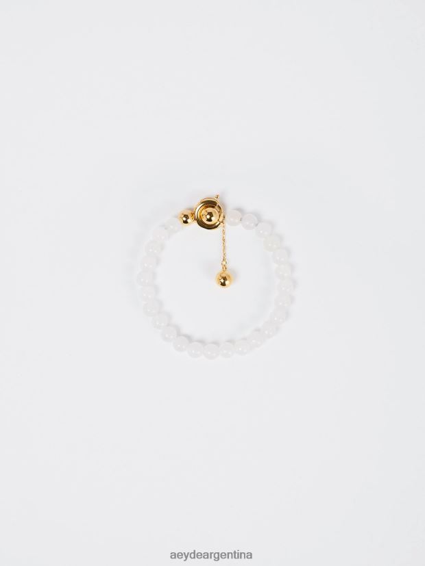 accesorio Aeyde set jade blanco dorado 84XPRH125