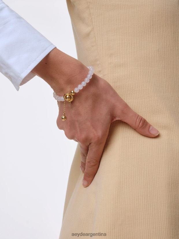 accesorio Aeyde set jade blanco dorado 84XPRH125