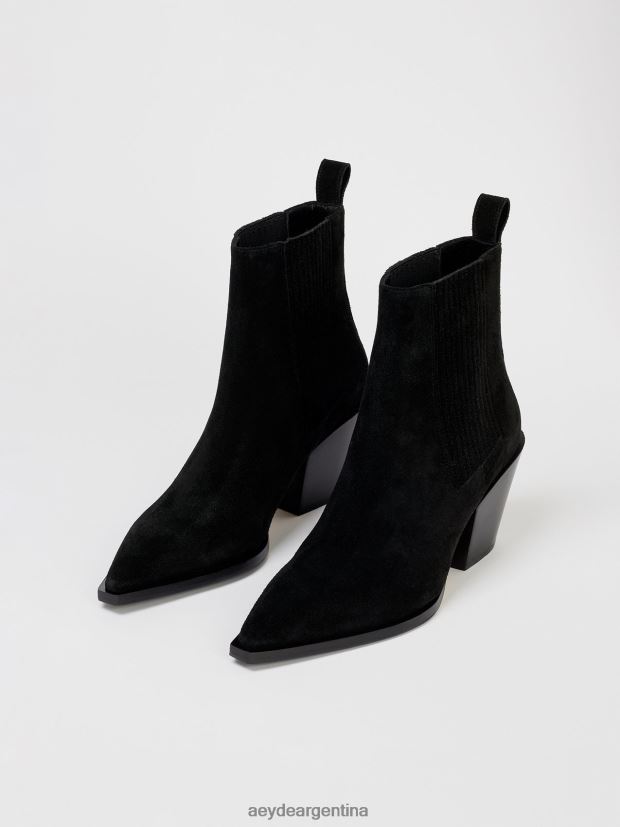 calzado Aeyde kate ante negro 84XPRH42