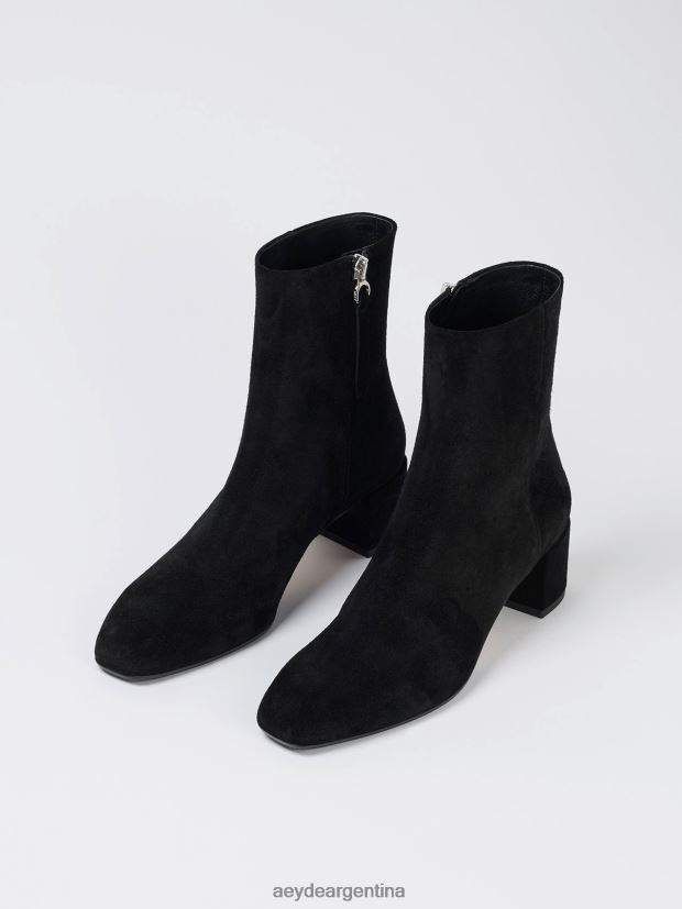 calzado Aeyde lino ante negro 84XPRH115