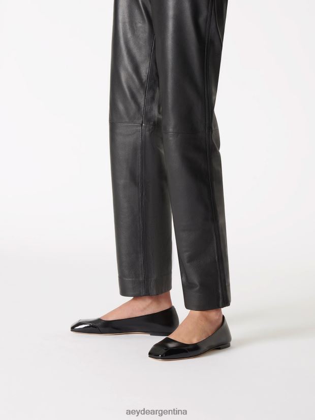 calzado Aeyde iris napa negra/charol 84XPRH183