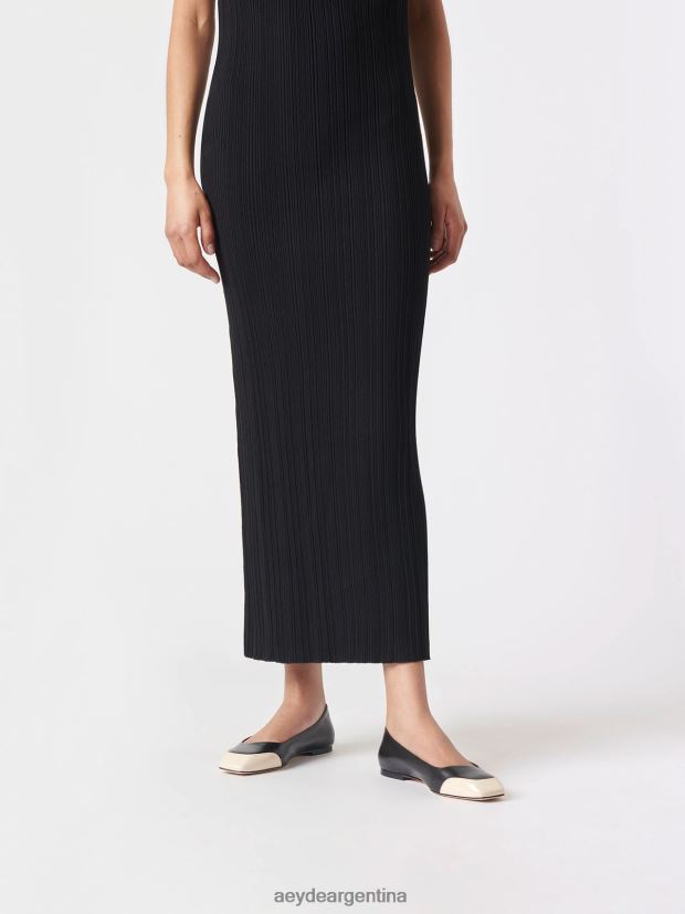 calzado Aeyde iris negro/napa crema/charol 84XPRH184