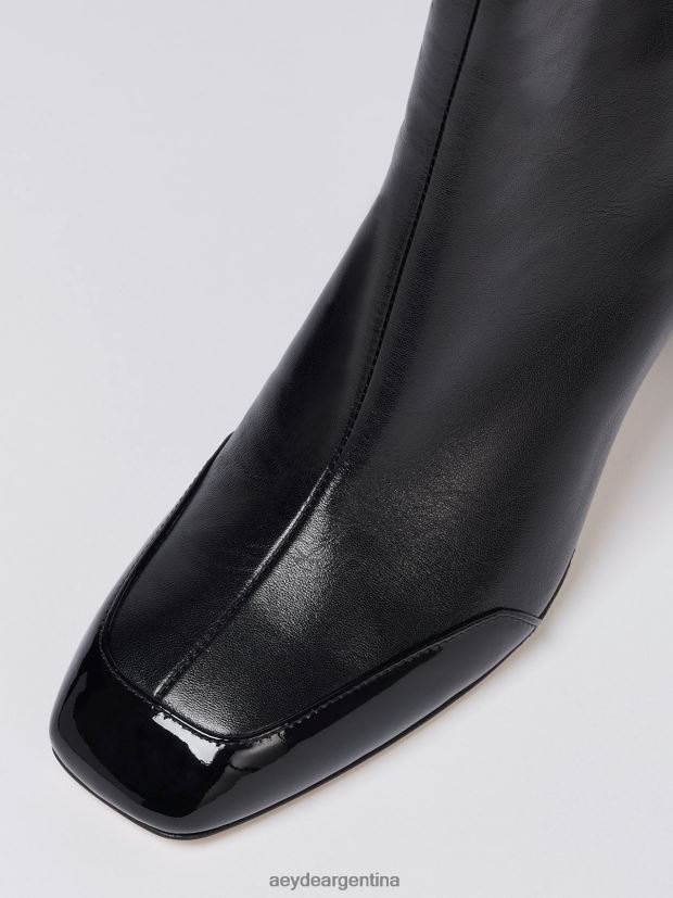 calzado Aeyde lirio napa negra/charol 84XPRH269