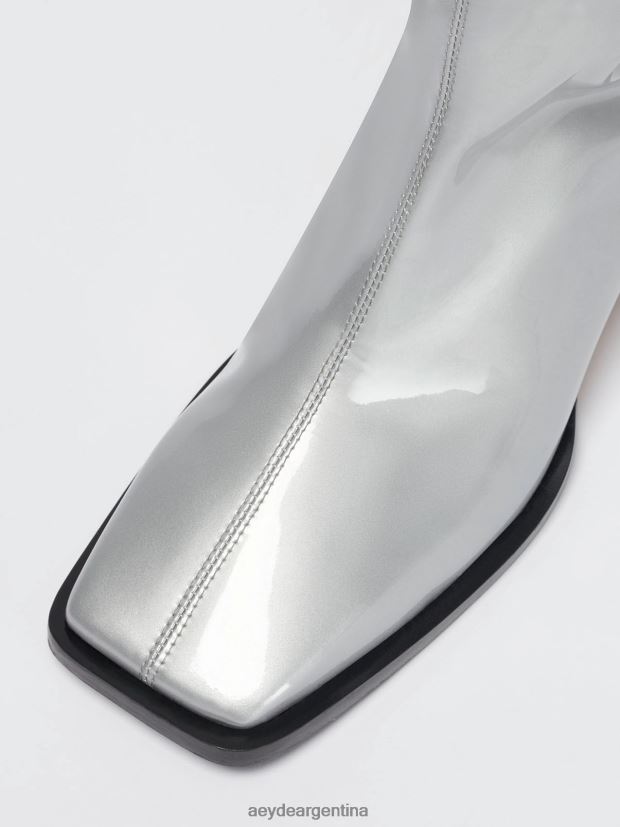 calzado Aeyde aito patente de plata 84XPRH96