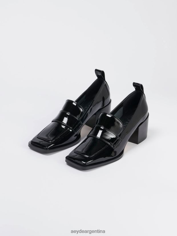 calzado Aeyde anka charol negro 84XPRH173