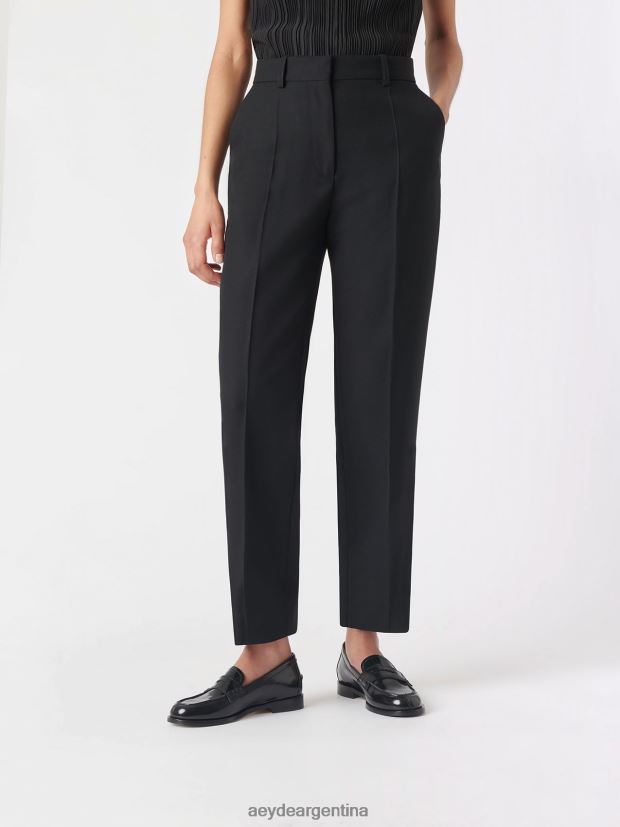 calzado Aeyde Óscar polido negro 84XPRH150