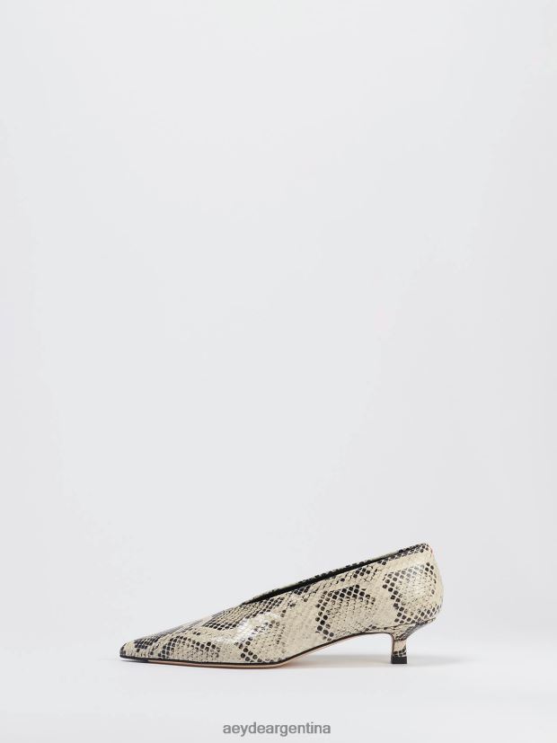 calzado Aeyde clara serpiente cremosa 84XPRH224