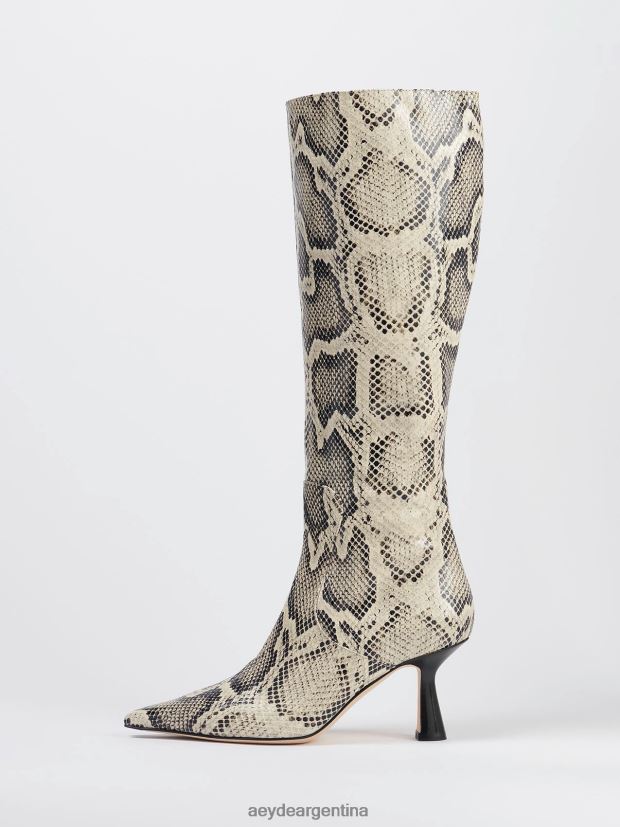 calzado Aeyde esme serpiente cremosa 84XPRH59